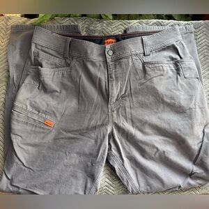 Men's Brunt Torra Pant; Charcoal; Size 36X32